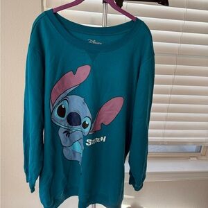 Disney Stitch Kids Teal Sweatshirt